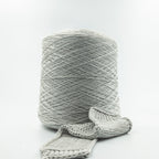 Cashsilk – 50% Cashmere · 50% Mulberry Silk Fingering yarn by Filati Venezia in silver