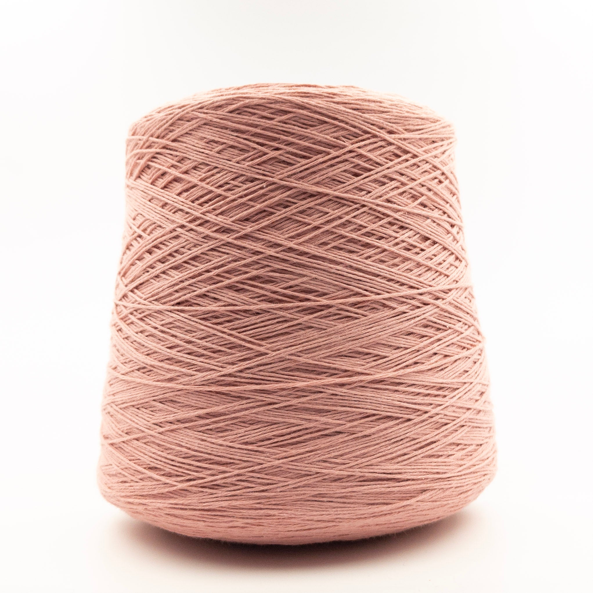 Cone of Skin yarn in Bridal Rose by Zegna Baruffa