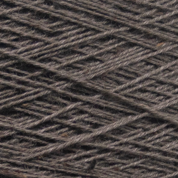 Close up of Slubby Green by Filati Venezia – Desert Taupe