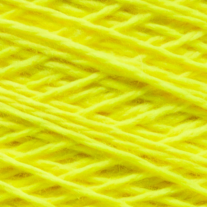 Close up of Sogno by Filati Venezia – Fluo Giallo
