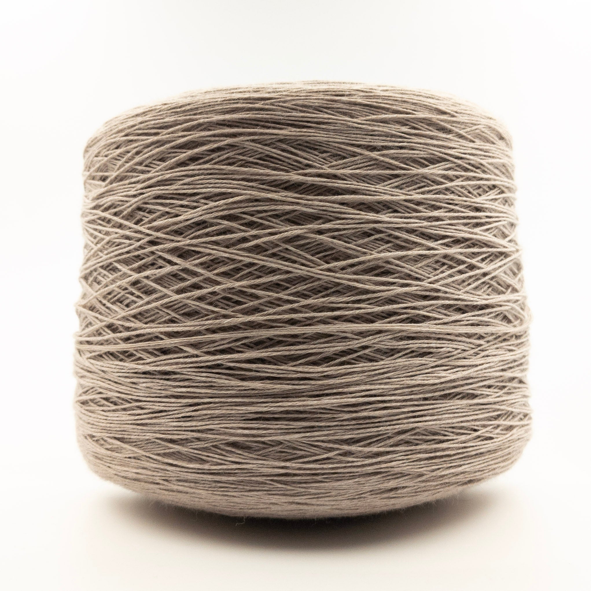 Cone of Somerset yarn in Caffe Latte by Suedwolle Group