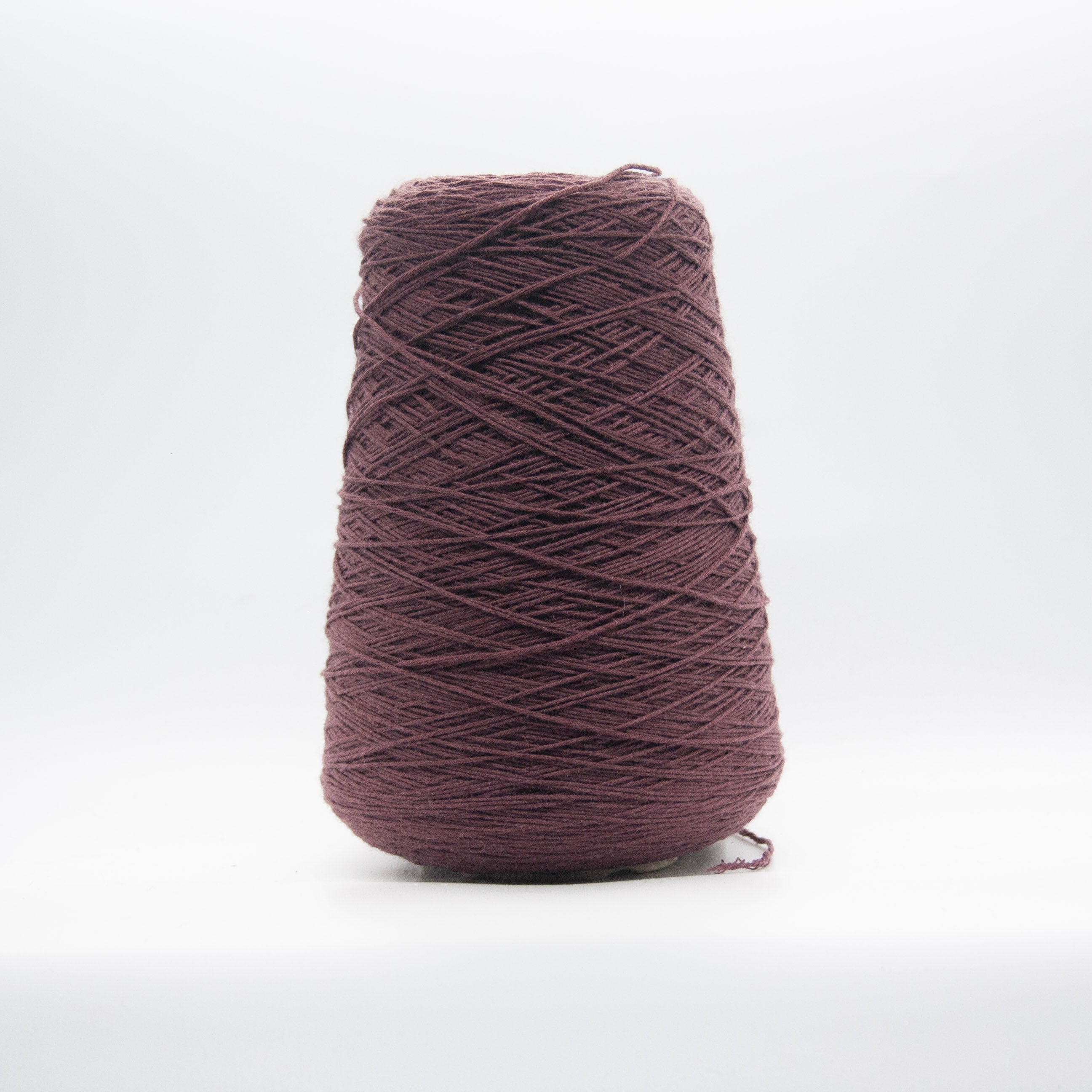 Cone of Somerset yarn in Damson Velvet by Suedwolle Group