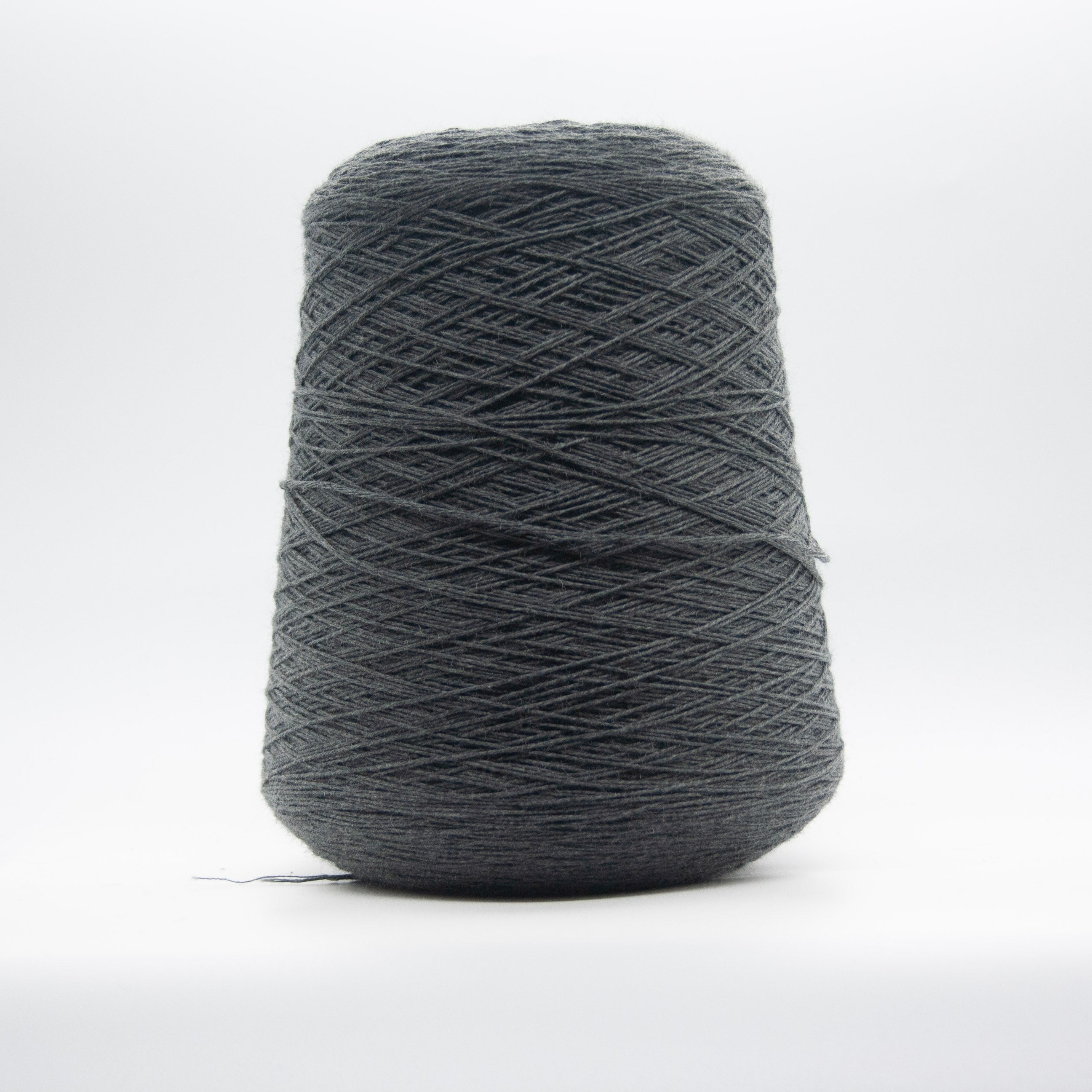 Cone of Somerset yarn in Midnight Fjord by Suedwolle Group
