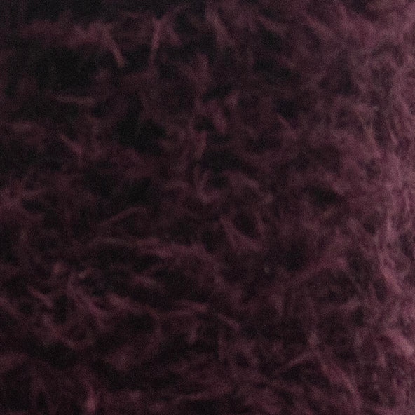 Close up of Tagliatino Merino Aran by Filati Venezia – Melanzana Scura
