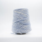 Cone of Tagliatino Merino Silk yarn in Gelo Azzurro by Filati Venezia