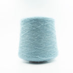 Timoteo 1/13 – 40% Kid Mohair · 37% Polyamide · 13% Acrylic · 10% Wool Cobweb yarn by Ilaria in turchese