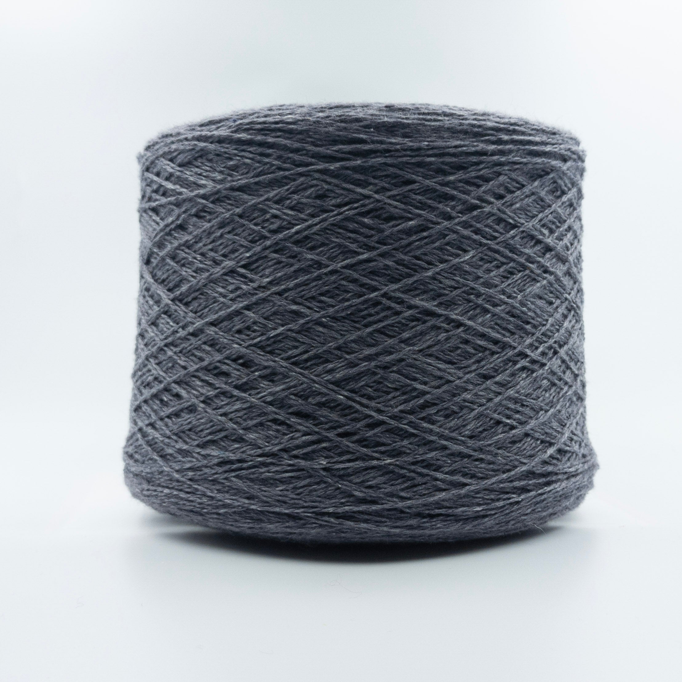 Cone of Venus yarn in Graphite Melange by Filati Venezia