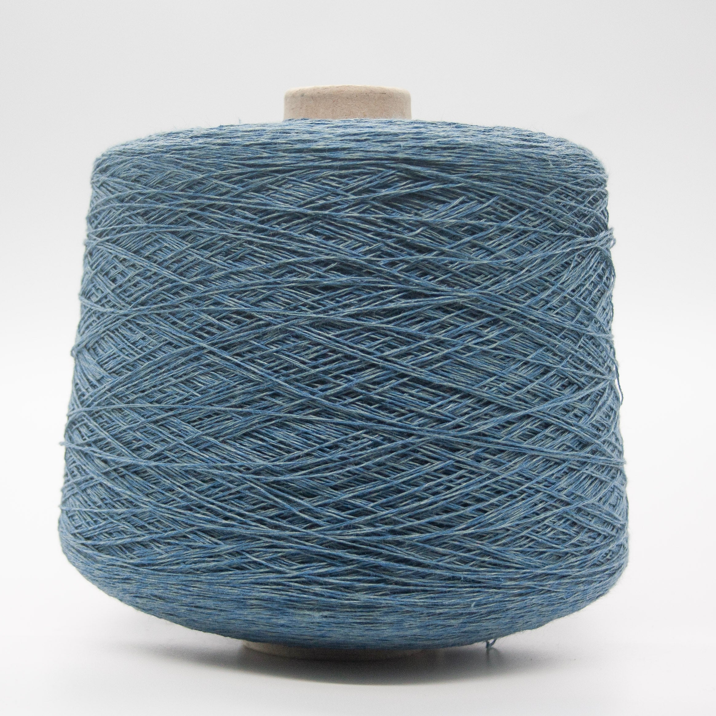 Cone of Zen 4 26 yarn in Blue by Millefili Denim